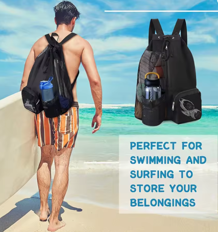 Plecak Siatkowy Outdoor Black