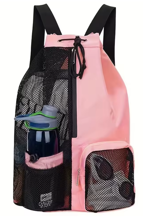Plecak Siatkowy Outdoor Pink